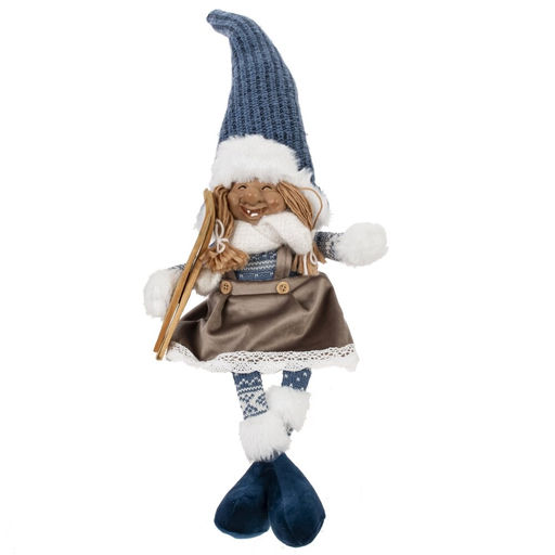Игрушка набивная "Гном", L21 W9 H59 см (полка 20 см.), 2в.