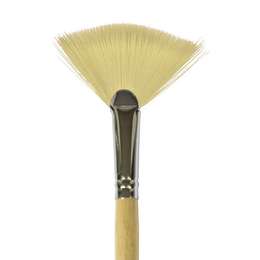 Кисть щетина Mr.Painter BBW 132-14 веерная 5 шт короткая ручка №14