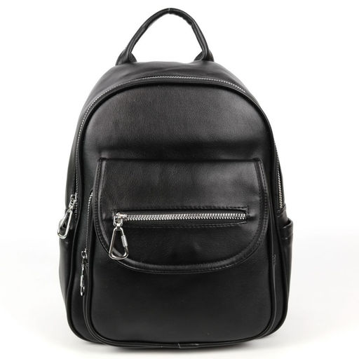 Женский рюкзак из эко кожи 8961 Черный - Cidirro фото 2