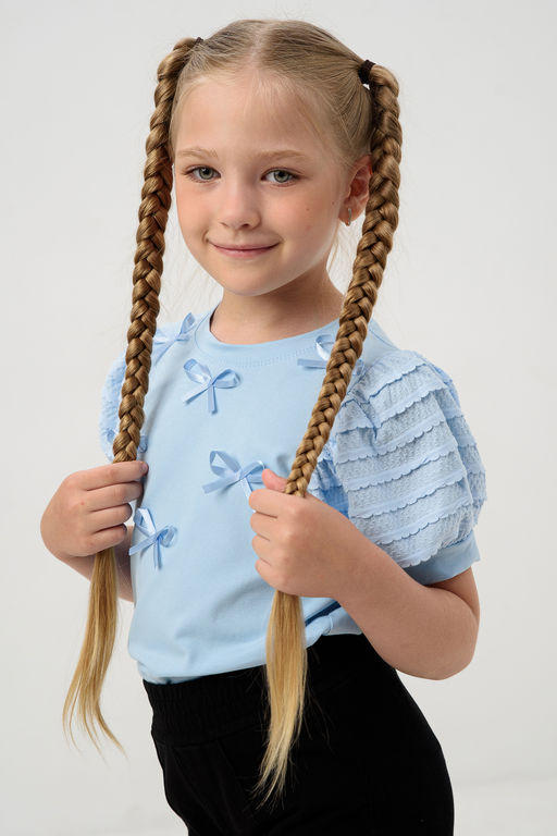 Блузка ЛЕЯ короткий рукав