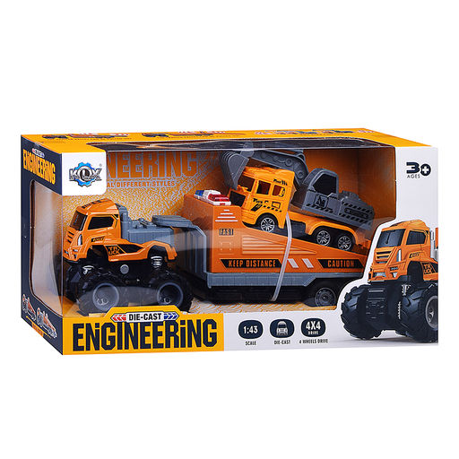 Машина "Мега инженерная машина" в коробке