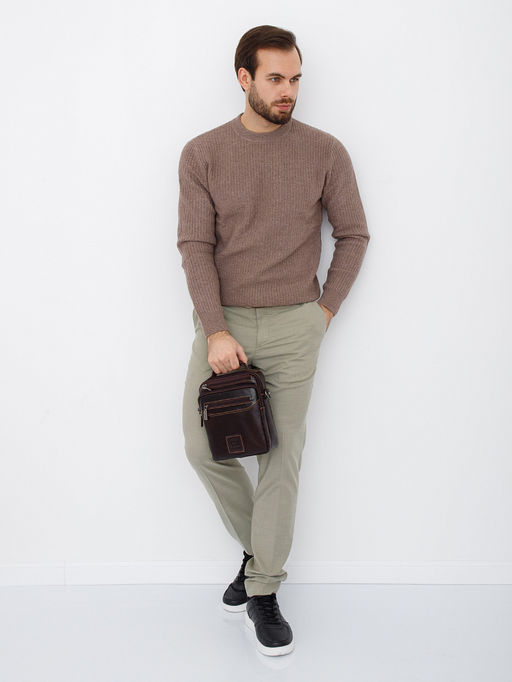 Сумка 10099-2AM d.brown Allan Marco