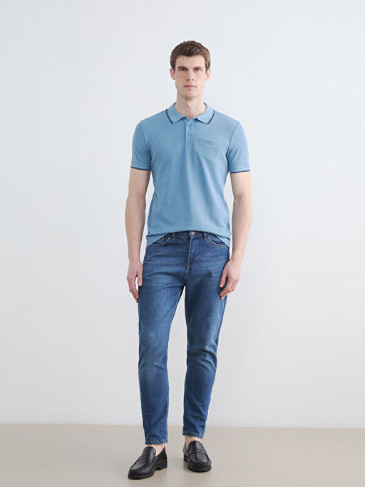 Polo Yaka Erkek Penye Ti??rt