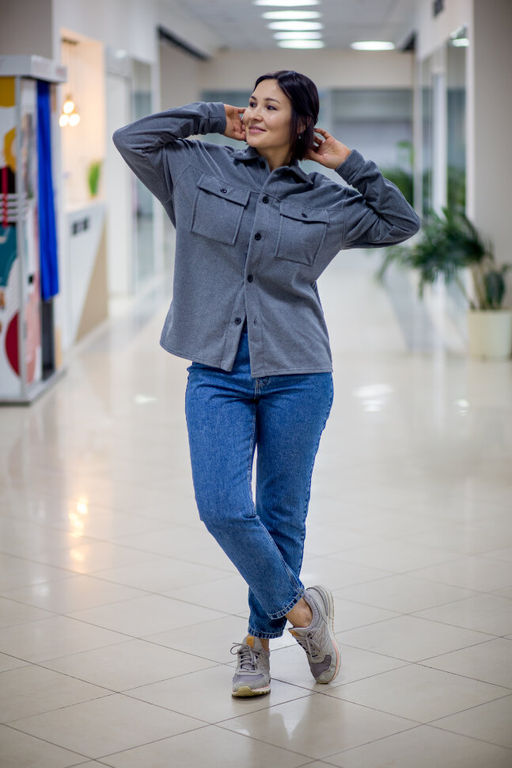 Костюм ФЛИС ВЕЛЬВЕТ с рубашкоЙ - Knitka wear фото 9