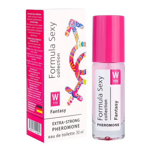 Ж DP туал/вода с ФЕРОМОНАМИ (30мл) Formula Sexy Fantasy W115