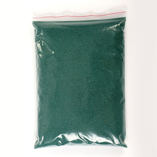 Песок для детского творчества Color sand, зелёный 1 кг - Школа талантов фото 2