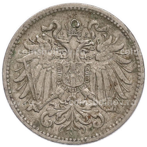 Монета 10 геллеров 1910 года Австрия