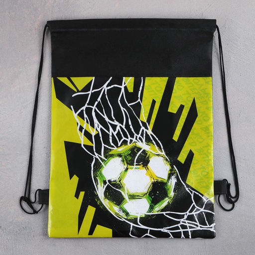 Мешок для обуви «Футбол» (полиэстер) 41×30 см