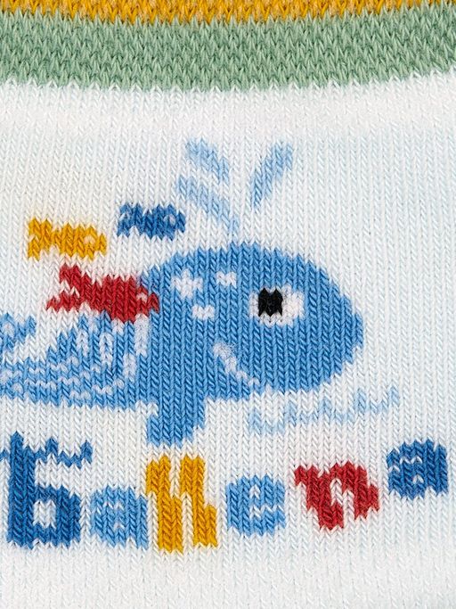 OMSA kids Calzino 21P72 с ажурным переплетением - Blu Сhiaro  фото 3