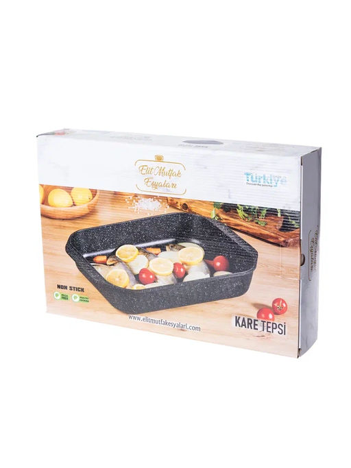 Противень 25 см х 35 см АПП, цвет: черный, арт. ELTKRTPS 10102001 - D.L.K. фото 4