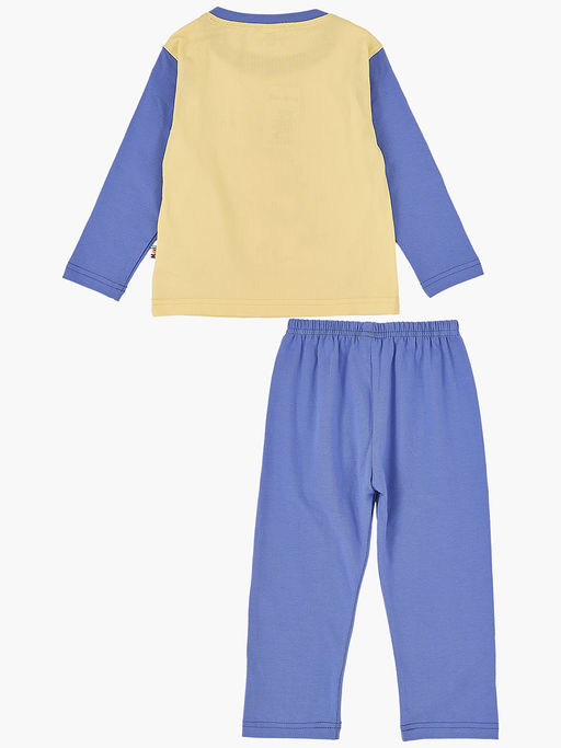 Пижама UD 1057 желтый/голубой