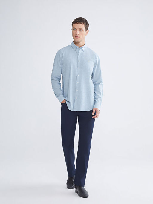 Regular Fit Uzun Kollu Erkek G?mlek