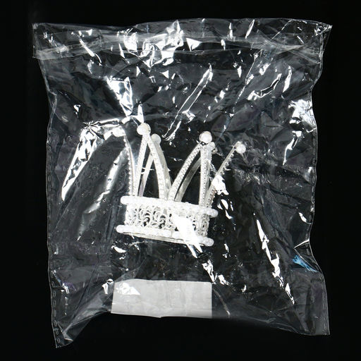 Украшение для торта Корона принцессы, цвет серебро - Страна карнавалия фото 2