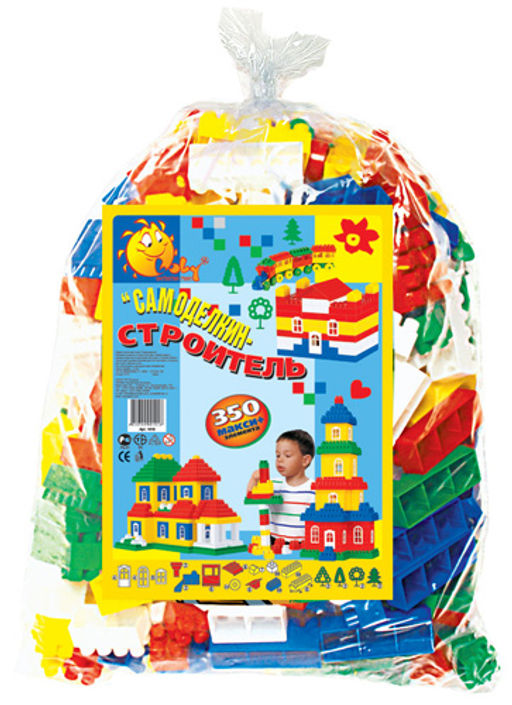 . Конструктор "Строитель" 350 эл. Макси -плюс арт.1016 /4