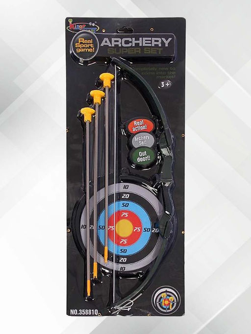 Лук Меткий стрелок, с мишенью и стрелами на присосках - Simaland фото 4