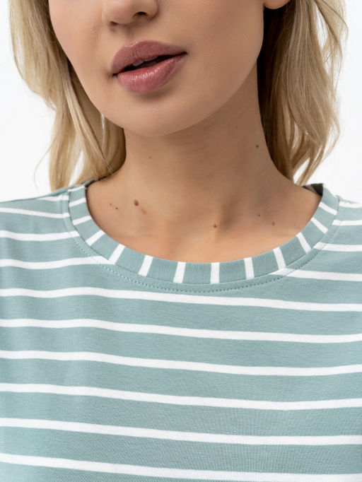 Лонгслив тельняшка хлопок 95%, лайкра 5% ,фисташковый