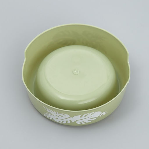 Цена за 2 шт. Миска пластиковая «Тропики», 250 мл, оливковая