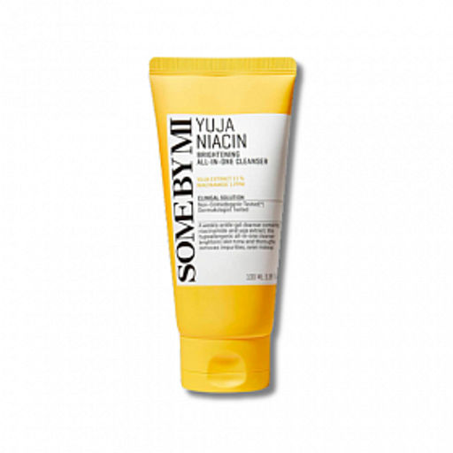 Some By Mi Yuja Niacin Brightening All-in-one Cleanser, 100ml - Осветляющий гель для умывания с юдзу