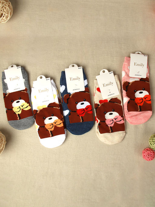 Носки р. 35-40 Медведь короткие / L813 /уп 10/1200/ ОДНА ПАРА/ МАРКА - Галеонтрейд фото 7