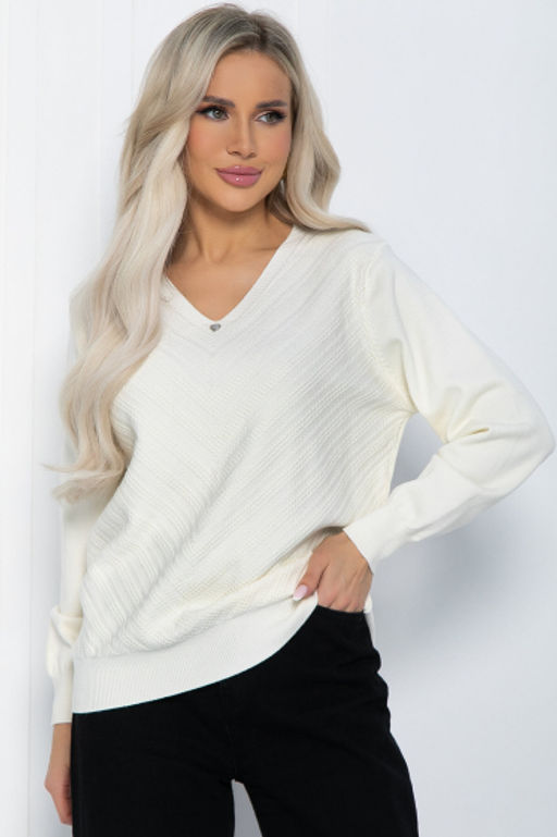 Джемпер Ахиллея (белый) Б12172-12 - Lt collection фото 7