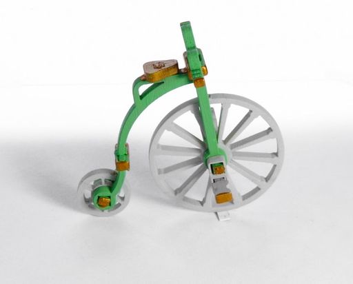 Елочная игрушка - Ретро Велосипед 230-2 Classic - Idh фото 4