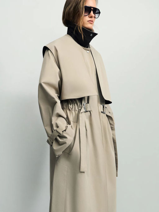 Плащ со съемным жилетом / Zarina