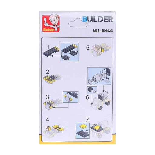 Конструктор «Строительная техника», 42 детали