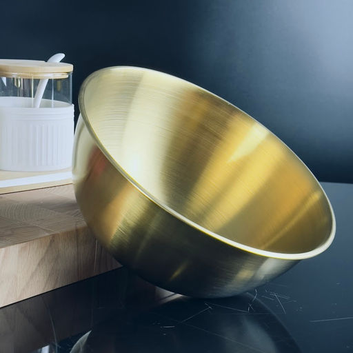 910-009 Миска салатник 25х11см (х100)Нержавеющая сталь