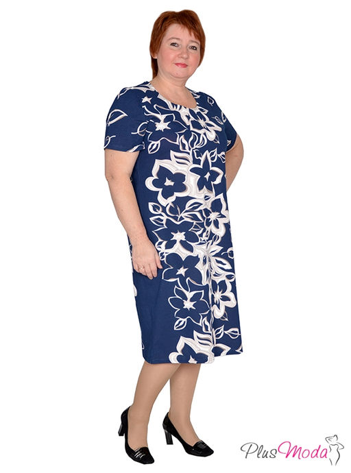 Платье Модель №382 размеры 50-80 - Plusmoda фото 2