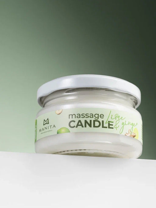 Manita Professional Свеча массажная / Lime & Ginger, 100 мл  фото 4