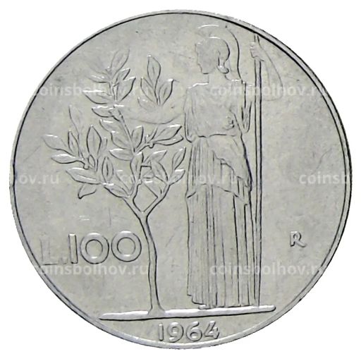 100 лир 1964 года Италия