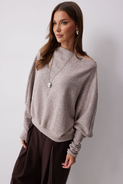 Джемпер LYUSHe 4209 кофе  фото 2