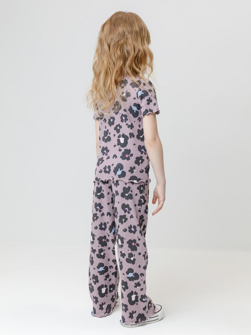 КР 400869/сиреневый 3304 Н091 к617 брюки для дев