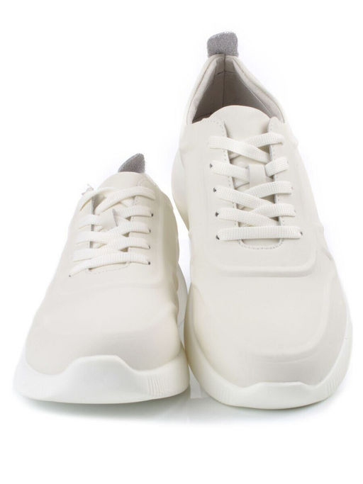 05-PDL195-6 LT. BEIGE Кроссовки женские (натуральная кожа)