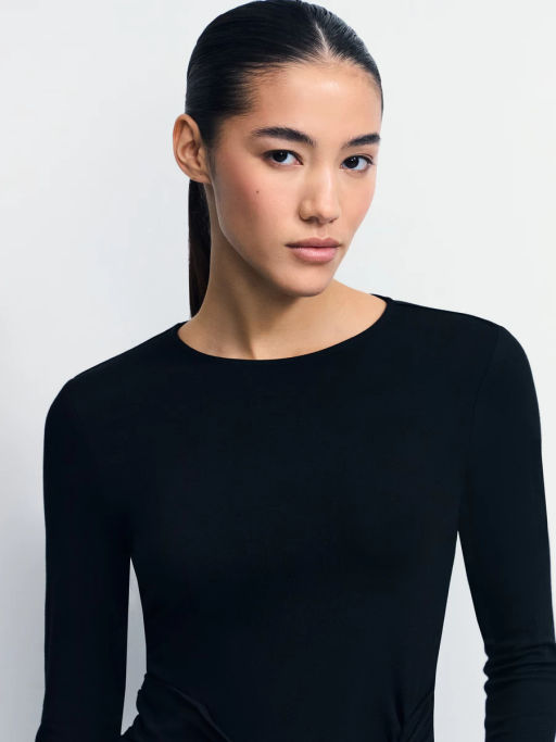 Лонгслив с декоративным узлом / Zarina фото 7