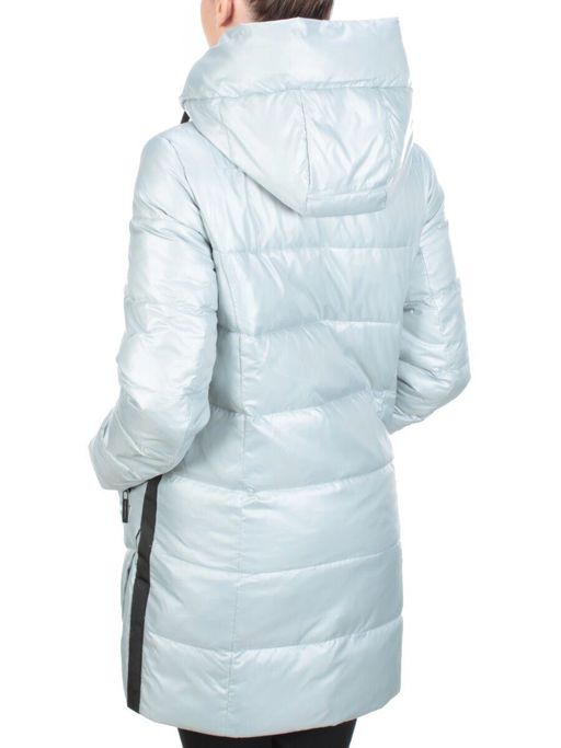 GWD202821 LIGHT GRAY Пальто зимнее облегченное ICEBEAR (150 гр. холлофайбер) - Fashion фото 4
