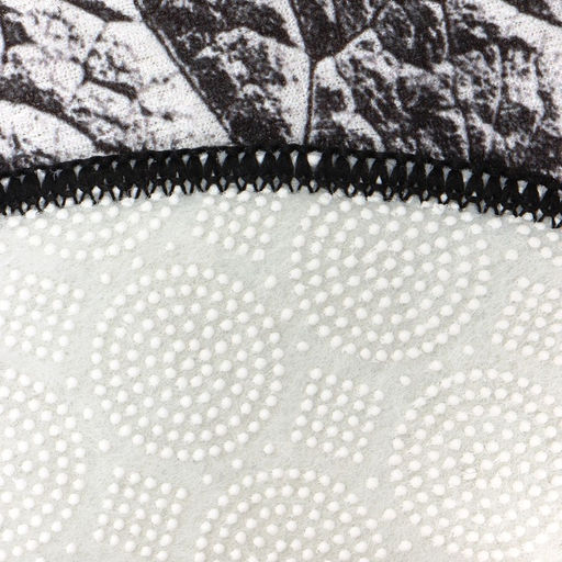 Коврик для ванной «Этель» Natural print, 57×57±2 см, велюр