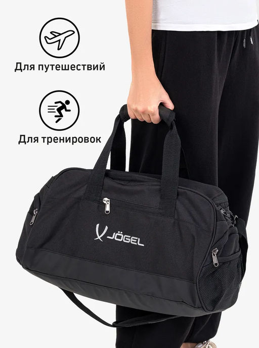 Сумка спортивная JOGEL DIVISION Small Bag, черный фото 13