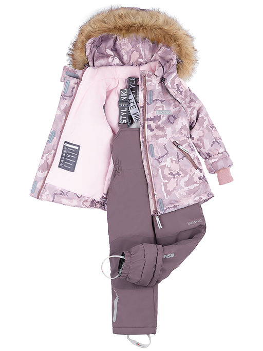 Костюм 7з0624 кофе/шоколад - Nikastyle фото 6