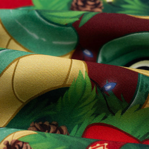 Кухонное полотенце Этель Новогодний венок 40х70 см, 100% хл, саржа 190 г/м2  фото 3