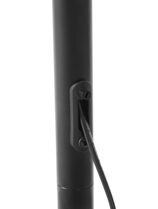 Торшер напольный "Атлант" Е27 40Вт белый подставка камень 26х55х185 см