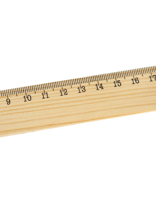 Цена за 72 шт. Линейка деревянная, 25 см