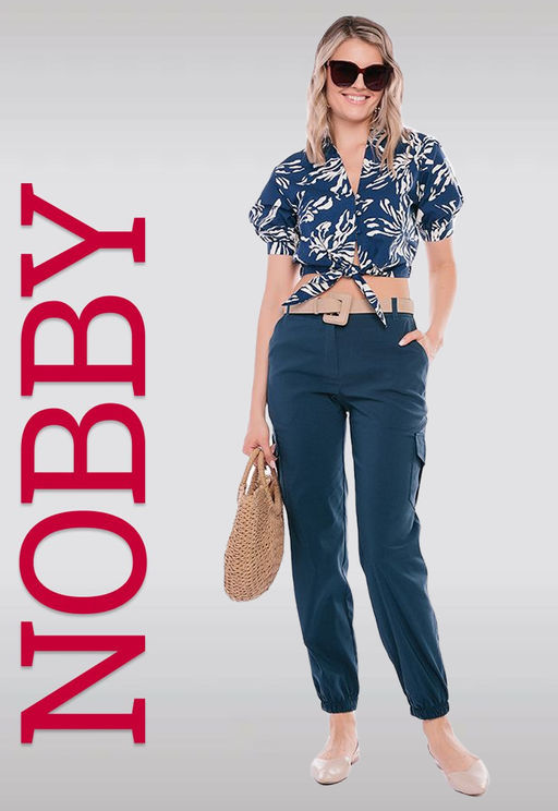 NOBBY, Женские брюки 95-21 в стиле карго  фото 23