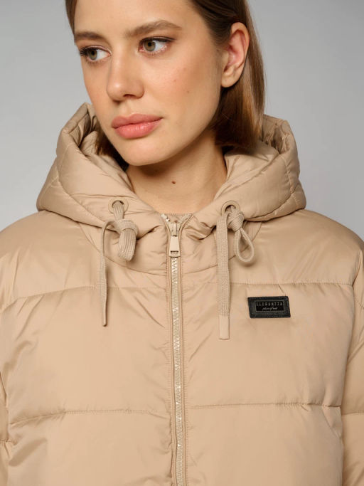 Куртка женская 12411-22042 beige