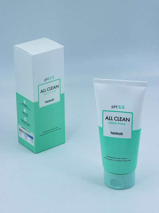 HEIMISH - ПЕНКА ДЛЯ УМЫВАНИЯ С НЕЙТРАЛЬНЫМ рН ALL CLEAN GREEN FOAM pH 5.5, 150 МЛ.  фото 4