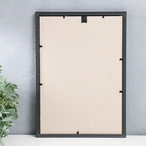 Фоторамка для фото 21×30 см Keep memories «Формат», чёрная, пластик, (пластиковый экран)