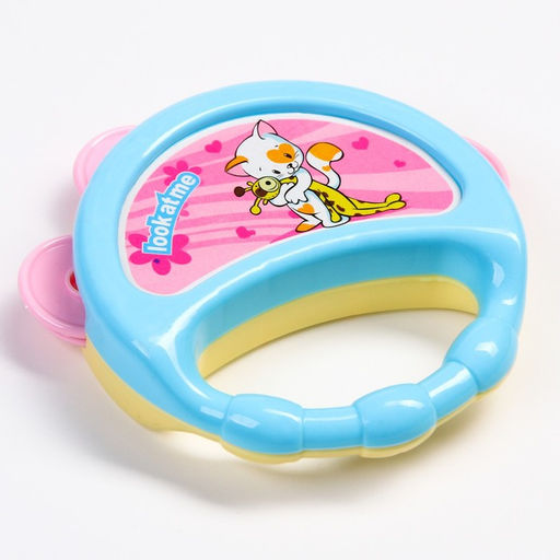 Погремушка - бубен Друзья, герои МИКС, Крошка Я  фото 4