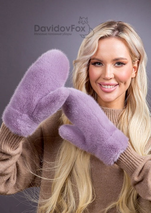 Варежки экомех клевер