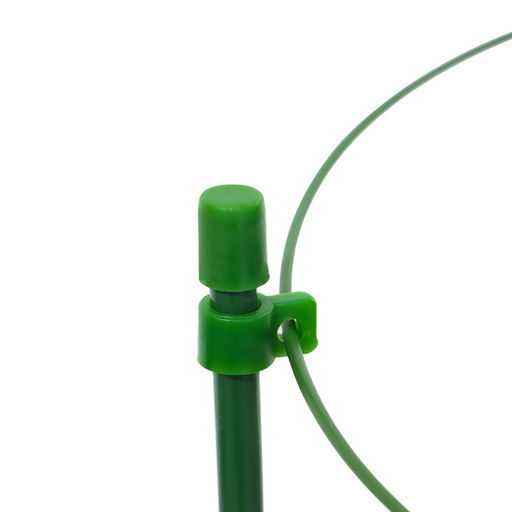 Кустодержатель, d=151719 см, h=44 см, 3 кольца, металл, зелёный, Greengo  фото 7