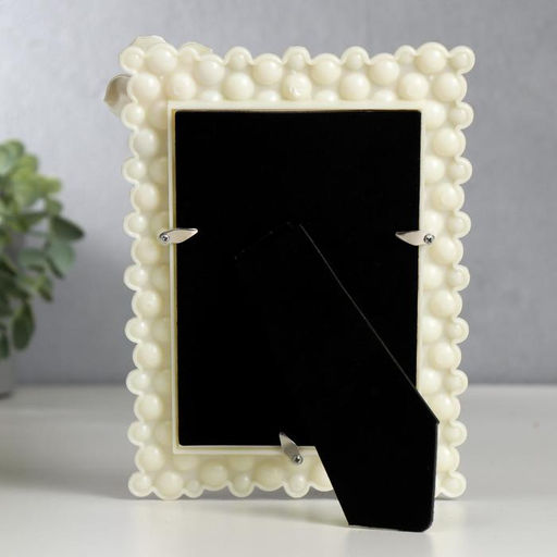 Фоторамка для фото 10×15 см «Лилия», белая, 20.5×15 см